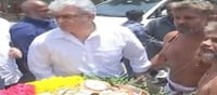 Ajith stood sadly next to his father's dead body..!?